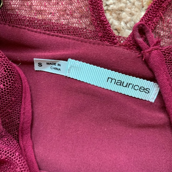 Maurices Mesh Dress - Picture 3 of 6